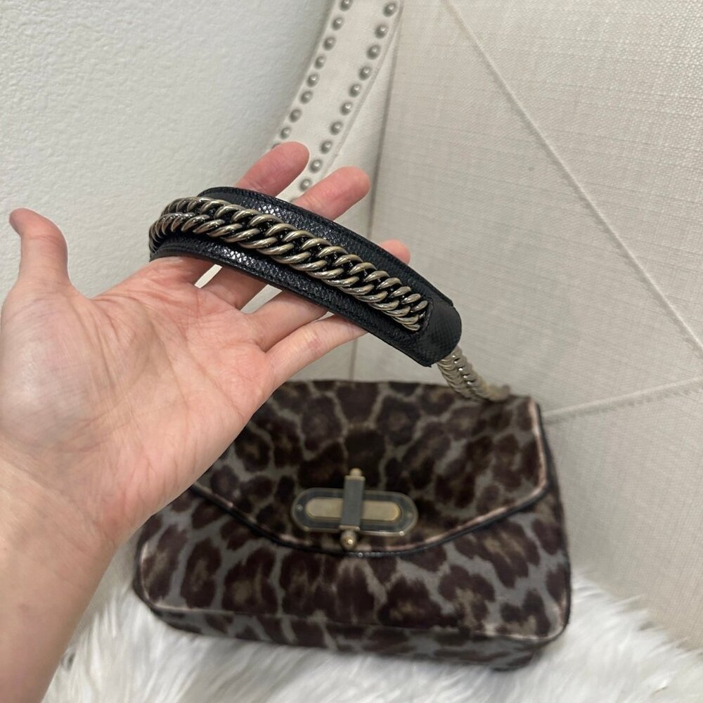 Bally Horsehair Leopard-Pattern Bag - Picture 12 of 15